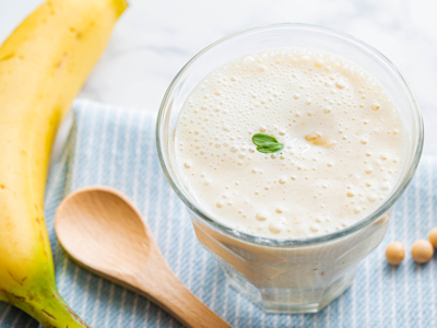 バナナ＋豆乳＋菊芋パウダー